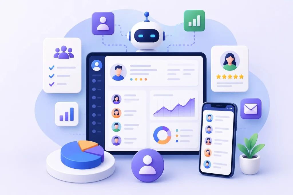 Client Management App Development with AI | Boost Customer Growth ...