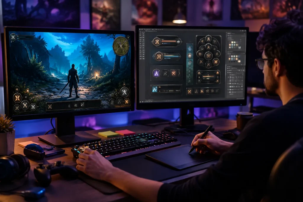 Game UI UX Designer Pune | #1 Creative Game Interface Design Company